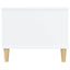 sofabord 102x50x40 cm konstrueret træ hvid