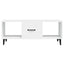 sofabord 102x50x40 cm konstrueret træ hvid