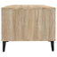 sofabord 102x50x40 cm konstrueret træ sonoma-eg