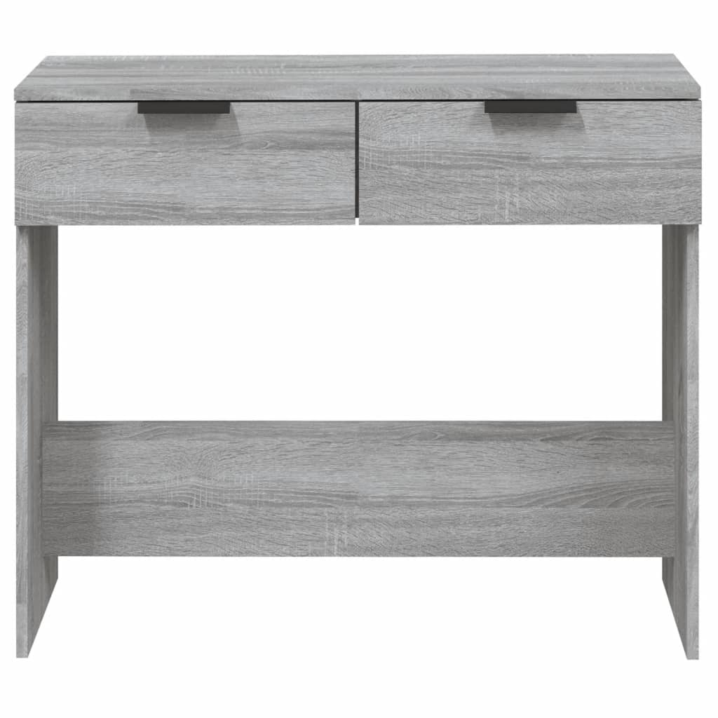 sofabord 90x36x75 cm konstrueret træ grå sonoma-eg