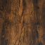 vægskab 102x30x20 cm konstrueret træ røget egetræsfarve