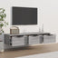 vægskab 102x30x20 cm konstrueret træ grå sonoma-eg