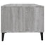sofabord 102x50x40 cm konstrueret træ grå sonoma-eg