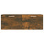 vægskab 100x36,5x35 cm konstrueret træ røget sonoma-eg