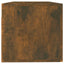 vægskab 100x36,5x35 cm konstrueret træ røget sonoma-eg