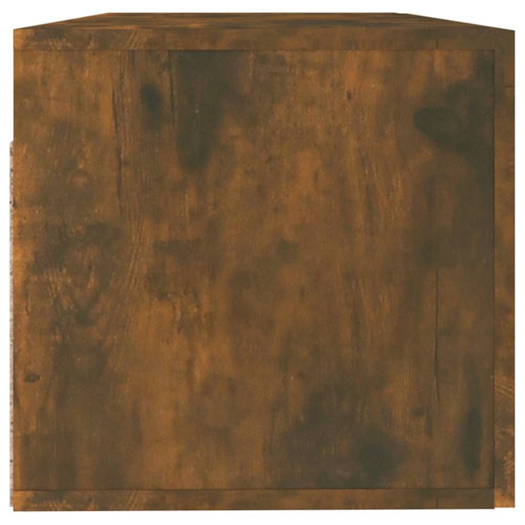 vægskab 100x36,5x35 cm konstrueret træ røget sonoma-eg