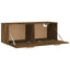 vægskab 100x36,5x35 cm konstrueret træ røget sonoma-eg