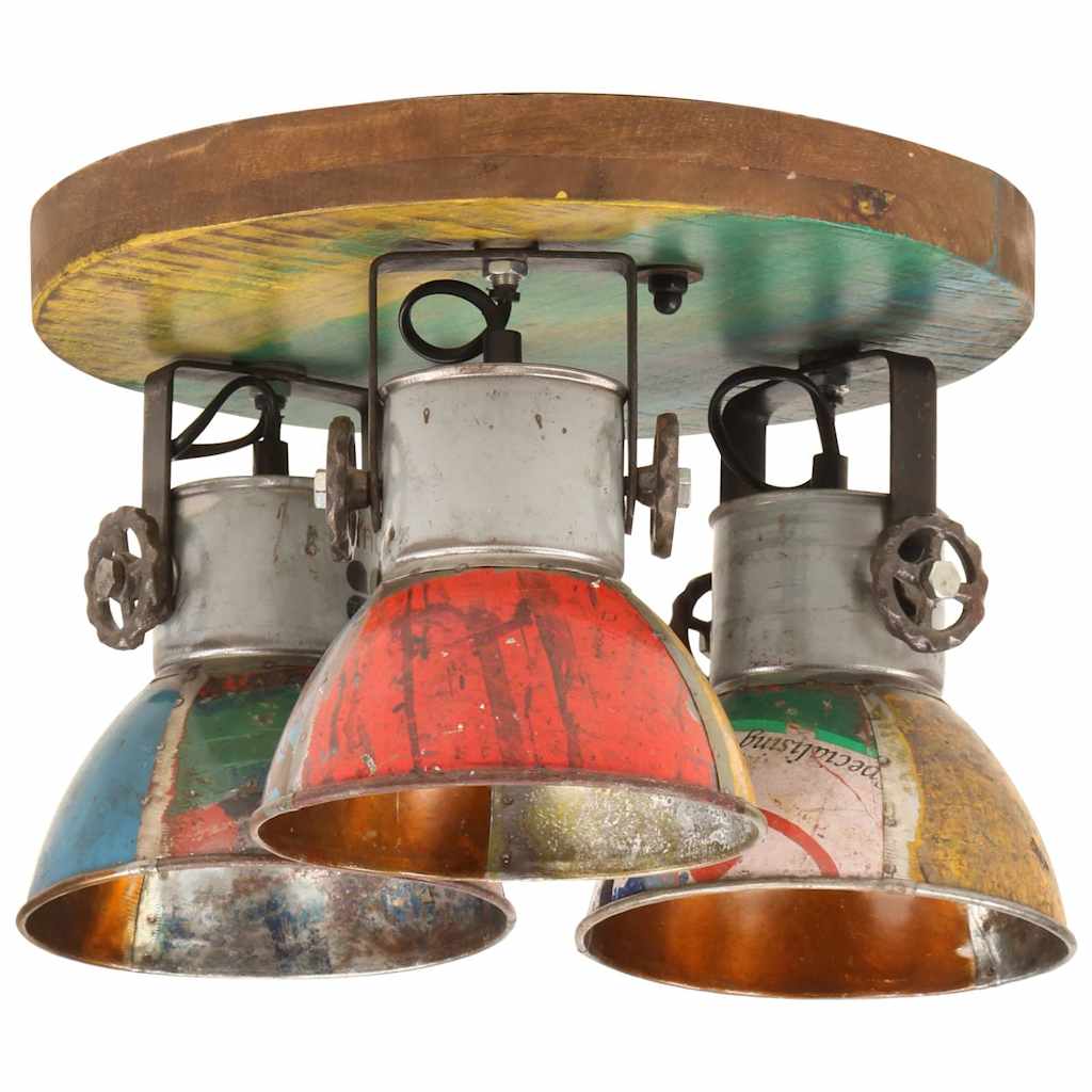 industriel loftlampe 25 W 42x25 cm E27 flerfarvet