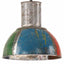 industriel hængelampe 28,5 cm E27 25 W rund flerfarvet