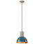 industriel hængelampe 28,5 cm E27 25 W rund flerfarvet