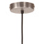 industriel hængelampe 28,5 cm E27 25 W rund flerfarvet