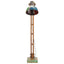 gulvlampe E27 flerfarvet