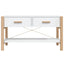 tv-bord 82x38x45 cm konstrueret træ hvid