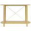konsolbord 110x38x75 cm konstrueret træ