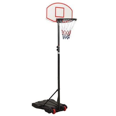 basketballstativ 216-250 cm polyethylen hvid