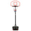 basketballstativ 216-250 cm polyethylen hvid