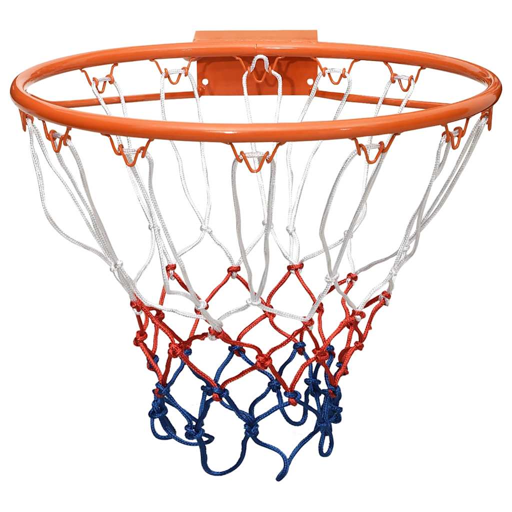 basketkurv 39 cm stål orange