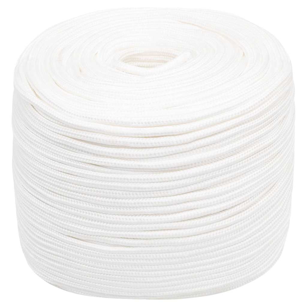tovværk til båd 6 mm 500 m polypropylen hvid