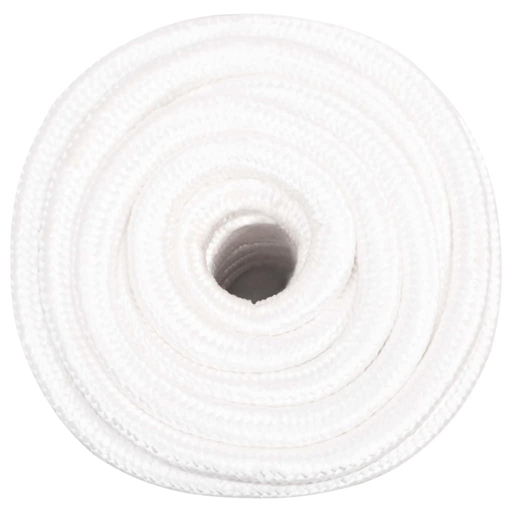 tovværk til båd 20 mm 25 m polypropylen hvid