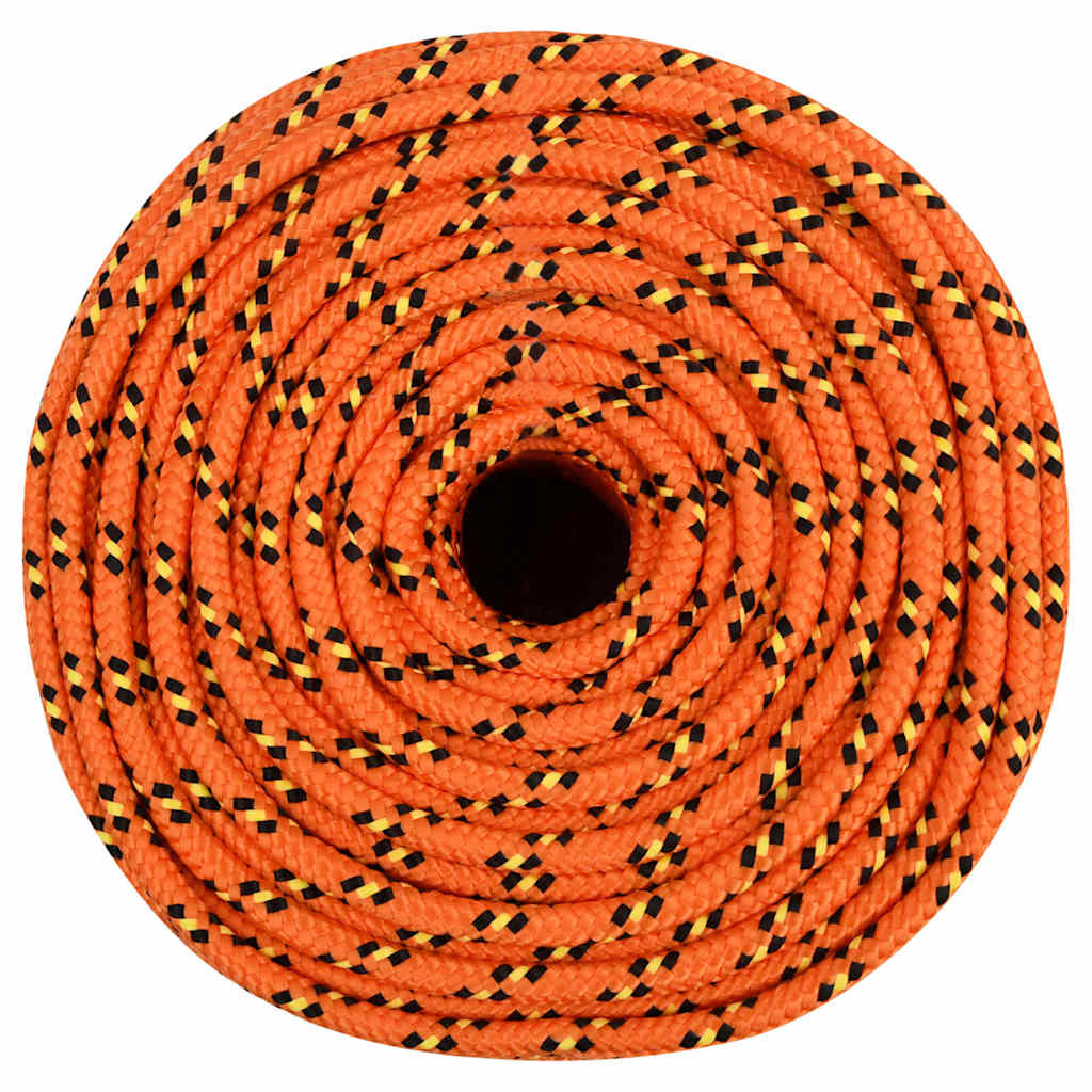tovværk til båd 10 mm 100 m polypropylen orange