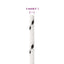 flettet tovværk 2 mm x 25 m polyester hvid
