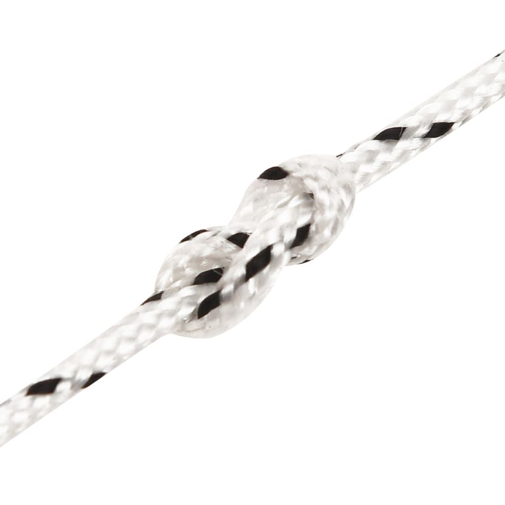 flettet tovværk 2 mm x 250 m polyester hvid