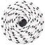 flettet tovværk 6 mm x 25 m polyester hvid