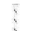 flettet tovværk 14 mm x 250 m polyester hvid
