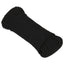 arbejdsreb 5 mm 25 m polyester sort
