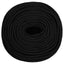 arbejdsreb 6 mm 500 m polyester sort