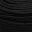 arbejdsreb 8 mm 25 m polyester sort