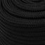 arbejdsreb 16 mm 50 m polyester sort