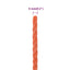 arbejdsreb 6 mm 100 m polypropylen orange