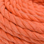 arbejdsreb 12 mm 25 m polypropylen orange