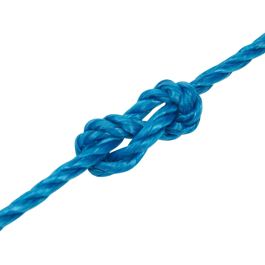 arbejdsreb 3 mm 100 m polypropylen blå