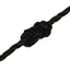 arbejdsreb 6 mm 50 m polypropylen sort