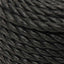 arbejdsreb 10 mm 50 m polypropylen sort