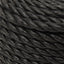 arbejdsreb 14 mm 250 m polypropylen sort