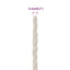 arbejdsreb 6 mm 250 m polypropylen hvid