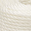 arbejdsreb 10 mm 100 m polypropylen hvid