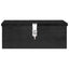 opbevaringskasse 60x23,5x23 cm aluminium sort