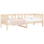 daybed uden madras 90x190 cm massivt fyrretræ