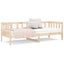daybed uden madras 90x190 cm massivt fyrretræ