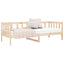daybed uden madras 90x190 cm massivt fyrretræ