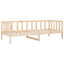 daybed uden madras 90x190 cm massivt fyrretræ