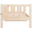 daybed uden madras 90x190 cm massivt fyrretræ