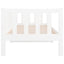 daybed uden madras 90x190 cm massivt fyrretræ hvid