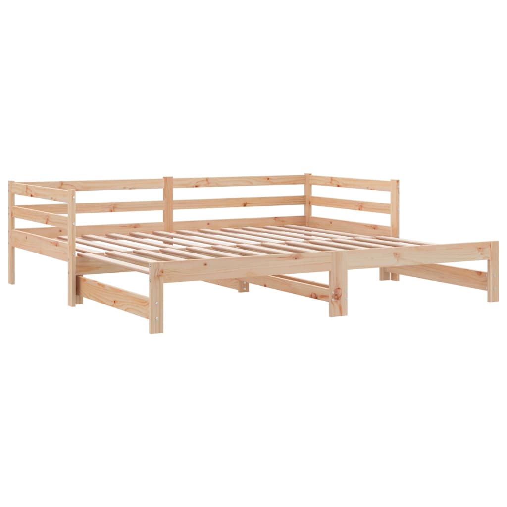 udtræksseng uden madras 90x190 cm