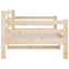 daybed uden madras 80x200 cm massivt fyrretræ
