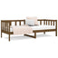 daybed 80x200 cm massivt fyrretræ gyldenbrun